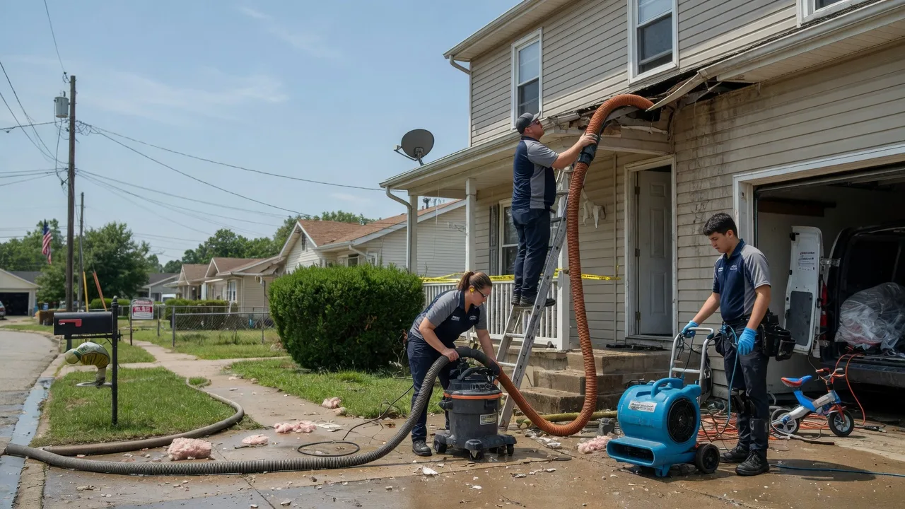 Water Damage Restoration in Folsom, LA near me